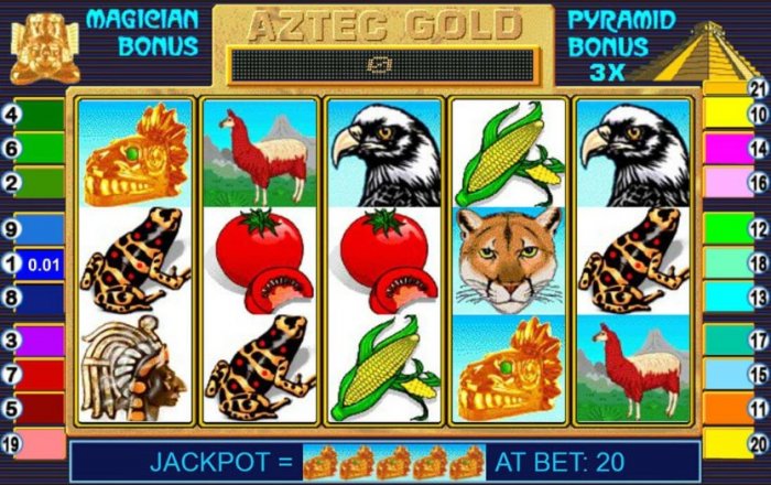 Игровой автомат Aztec Gold
